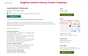 author event